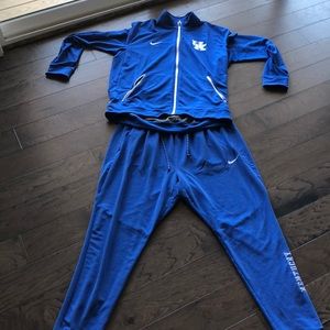 UK Nike Dri-fit Performance Jacket & Pants suit XL